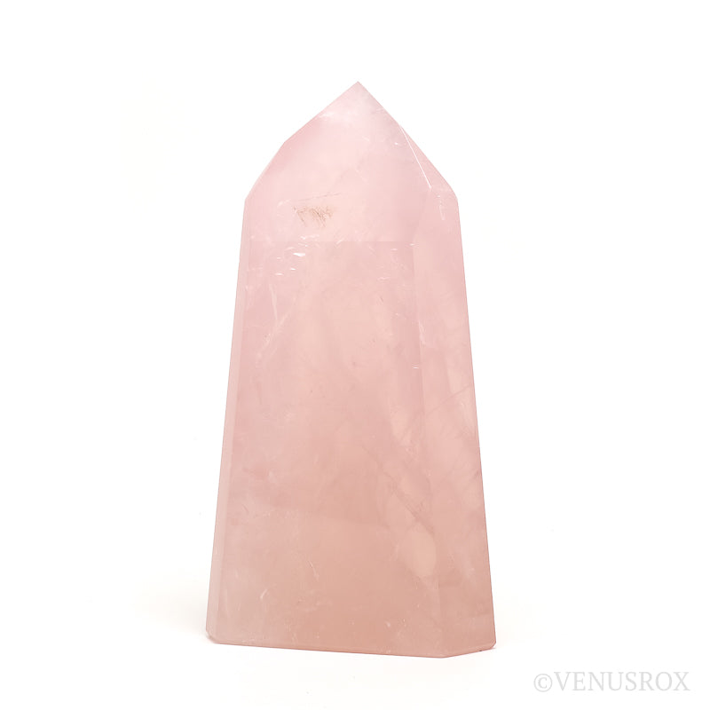 Rose Quartz Polished Point from Brazil | Venusrox