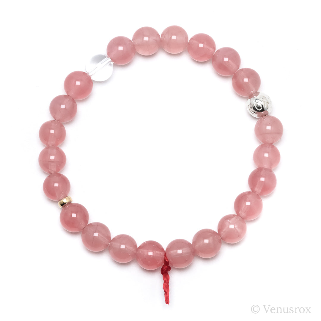 Star Rose Quartz Bracelet from Madagascar | Venusrox