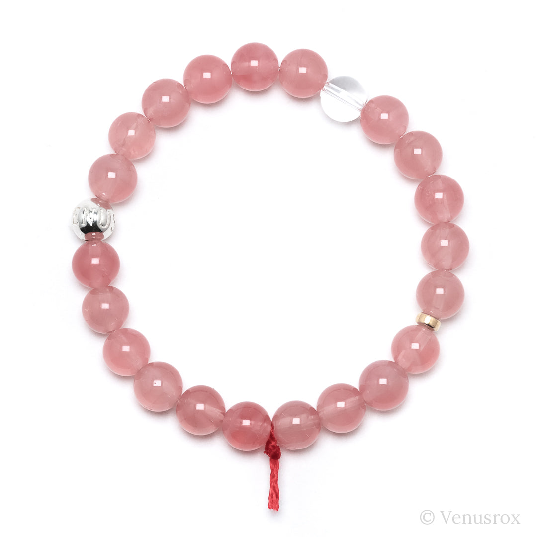 Star Rose Quartz Bracelet from Madagascar | Venusrox