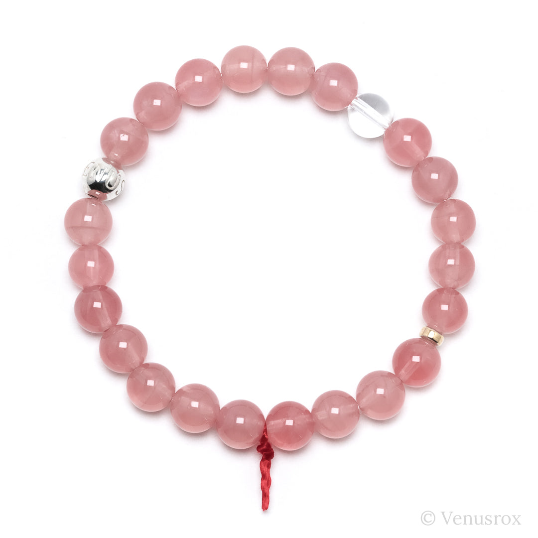 Star Rose Quartz Bracelet from Madagascar | Venusrox