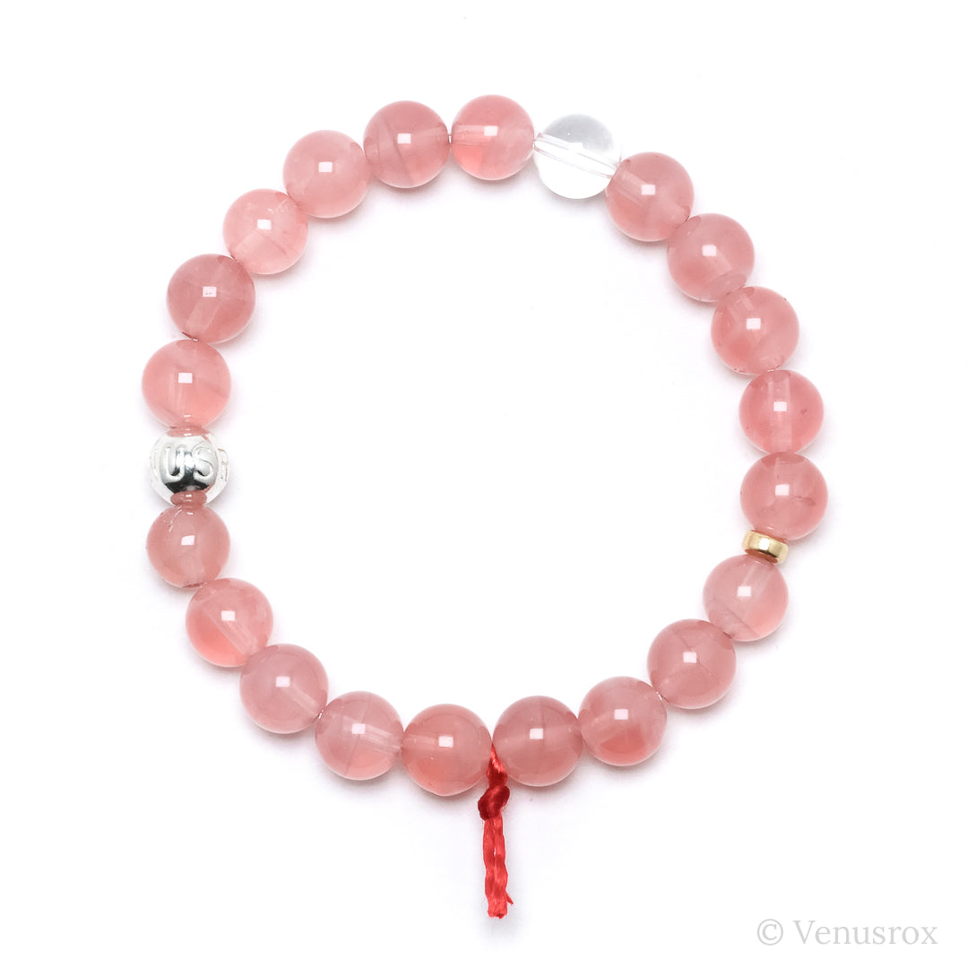 Star Rose Quartz Bracelet from Madagascar | Venusrox