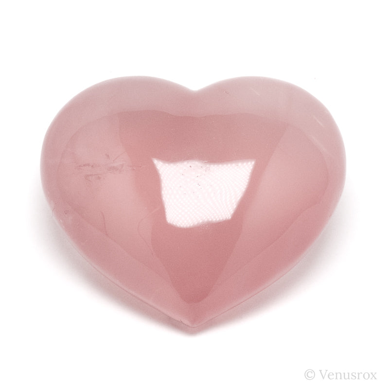 Star Rose Quartz Polished Heart from Madagascar | Venusrox