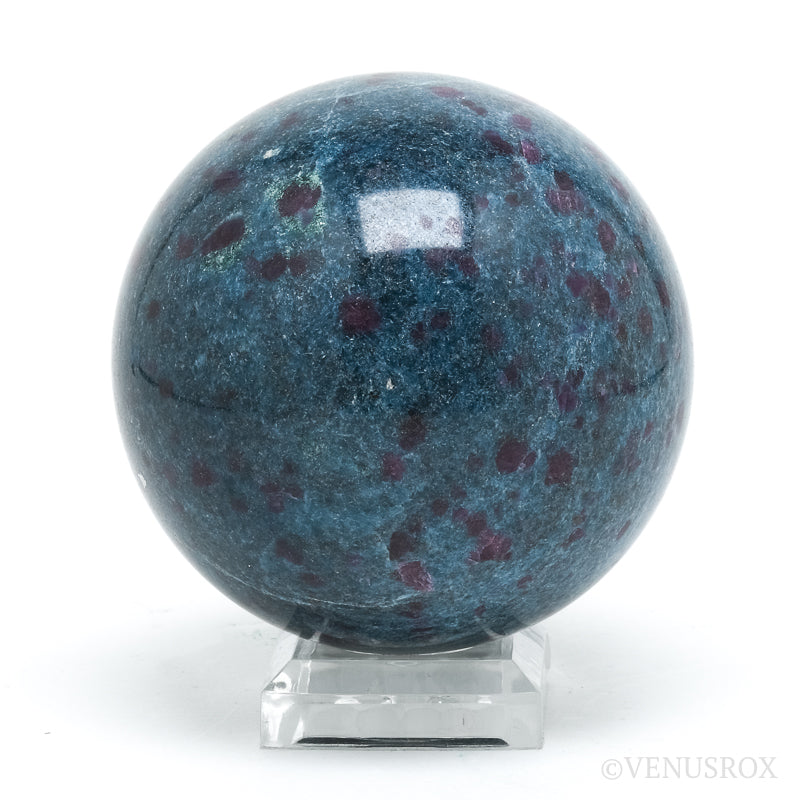 Ruby in Kyanite Polished Sphere from India | Venusrox