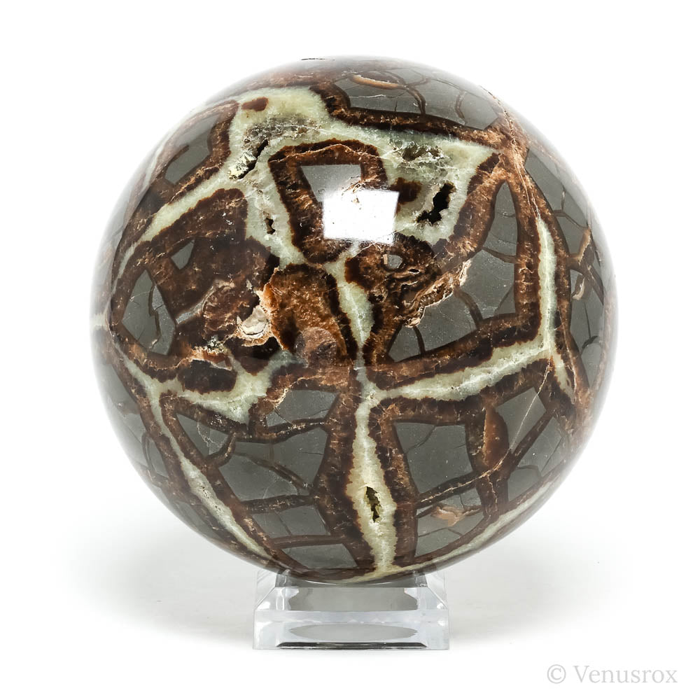 Septarian Geode Sphere from Utah, USA | Venusrox