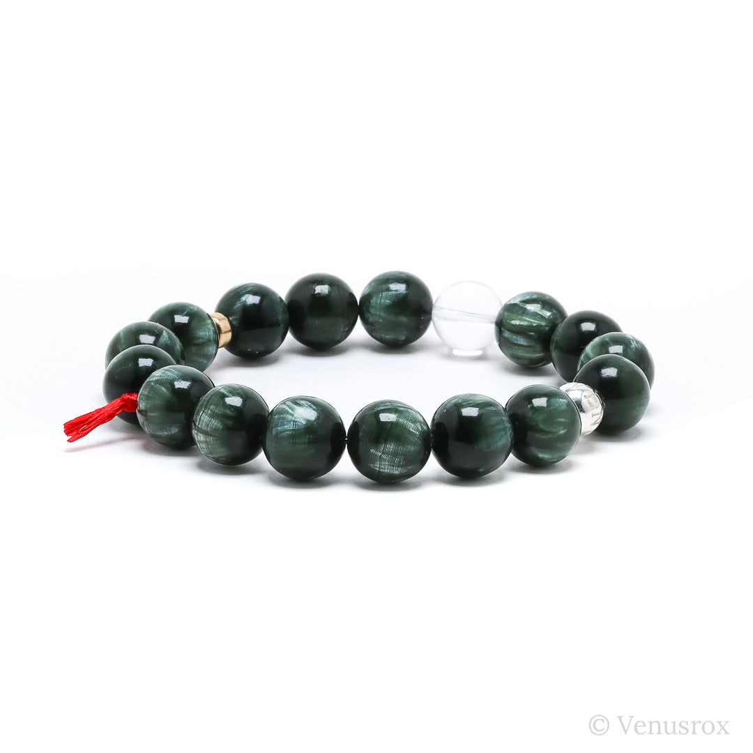 Seraphinite Bracelet from Siberia, Russia | Venusrox