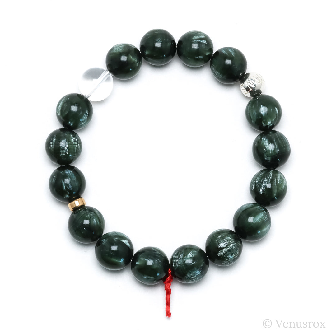 Seraphinite Bracelet from Siberia, Russia | Venusrox