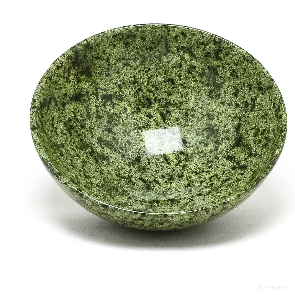 Serpentine Polished Bowl from Russia | Venusrox