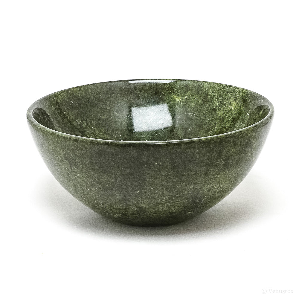 Serpentine Polished Bowl from Russia | Venusrox