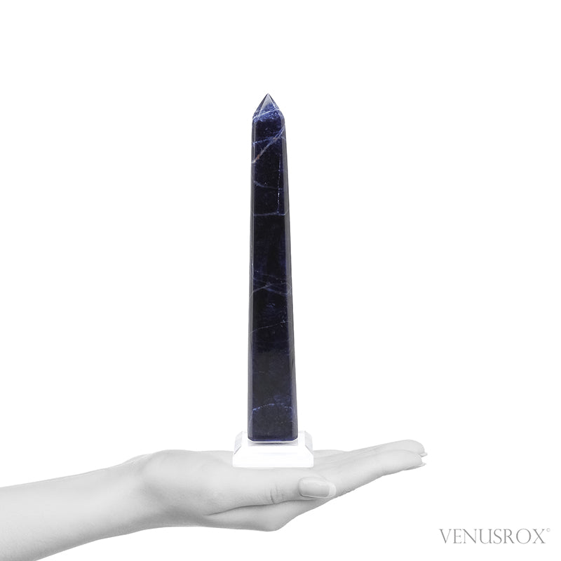 Sodalite Polished Point from Brazil | Venusrox