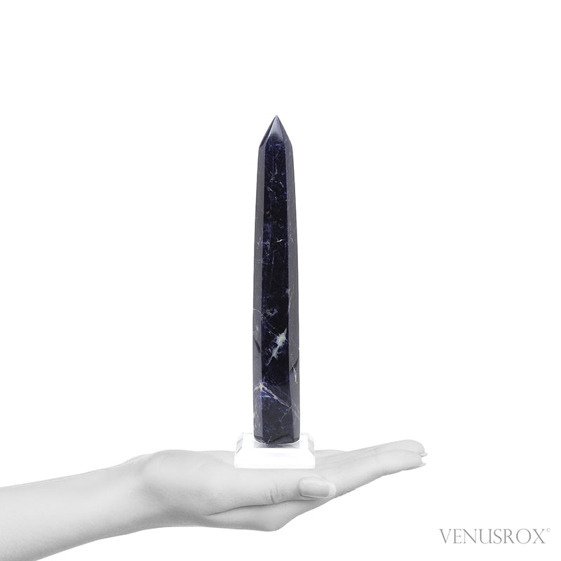 Sodalite Polished Point from Brazil | Venusrox