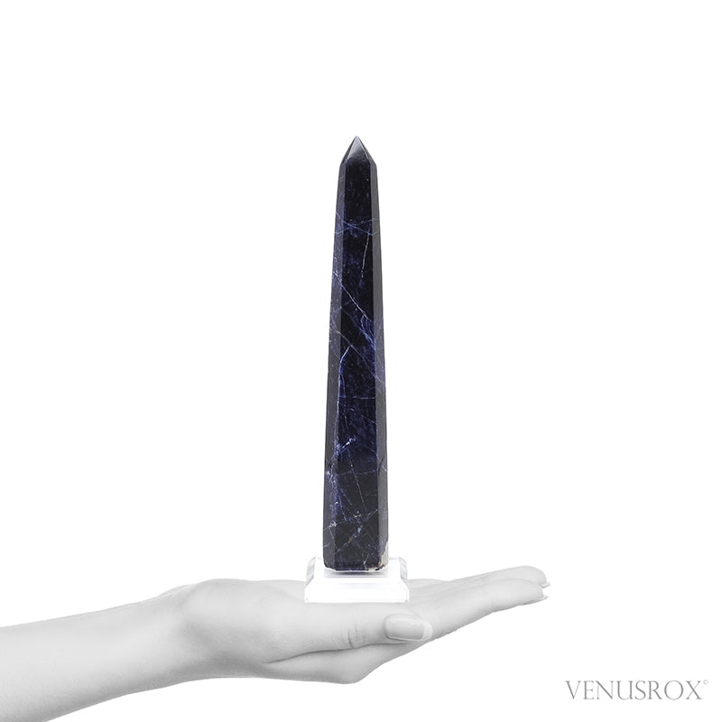 Sodalite Polished Point from Brazil | Venusrox