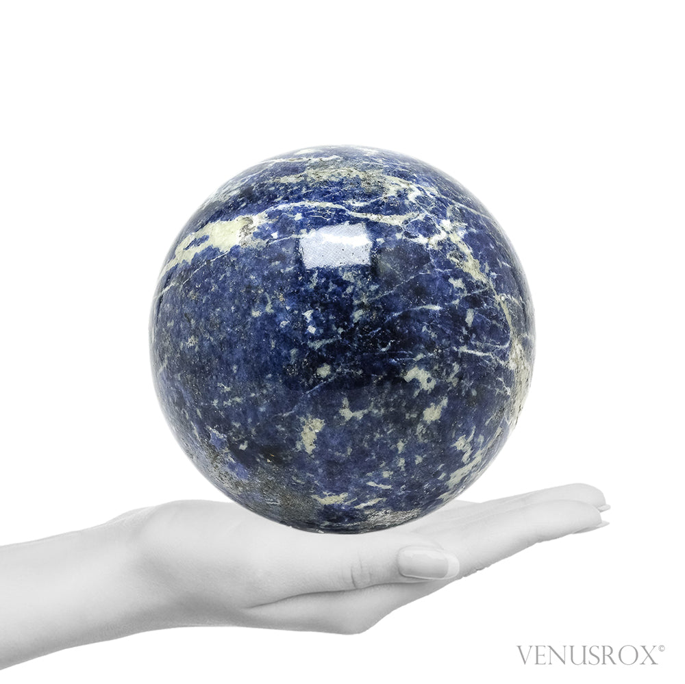 Sodalite Polished Sphere from Brazil | Venusrox