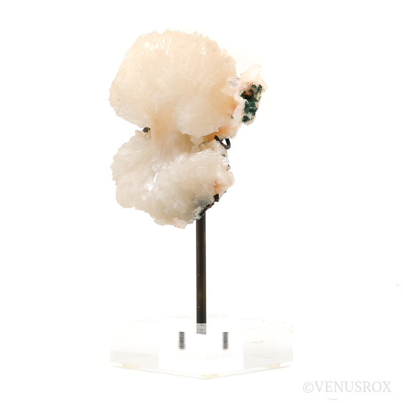 Stilbite Natural Cluster from India mounted on a bespoke stand | Venusrox