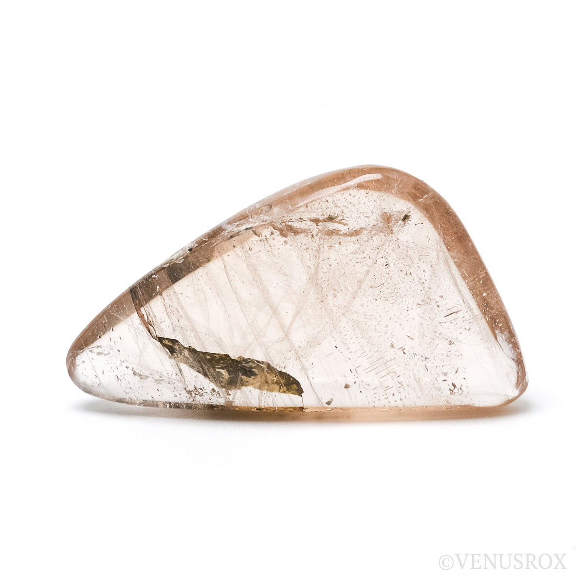 Topaz Polished Crystal from Volodarsk-Volinsky, Ukraine | Venusrox