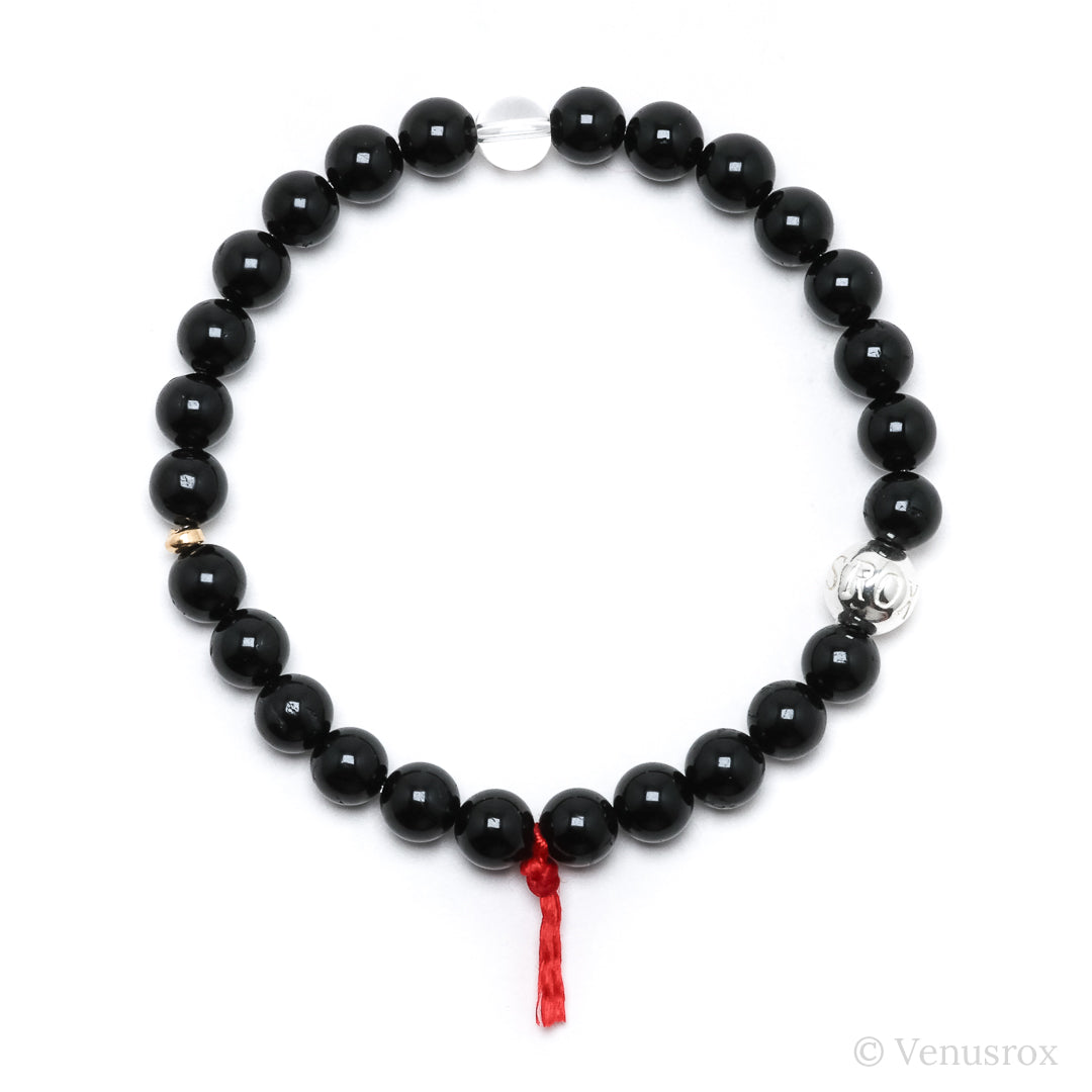 Black Tourmaline Bracelet from Brazil | Venusrox