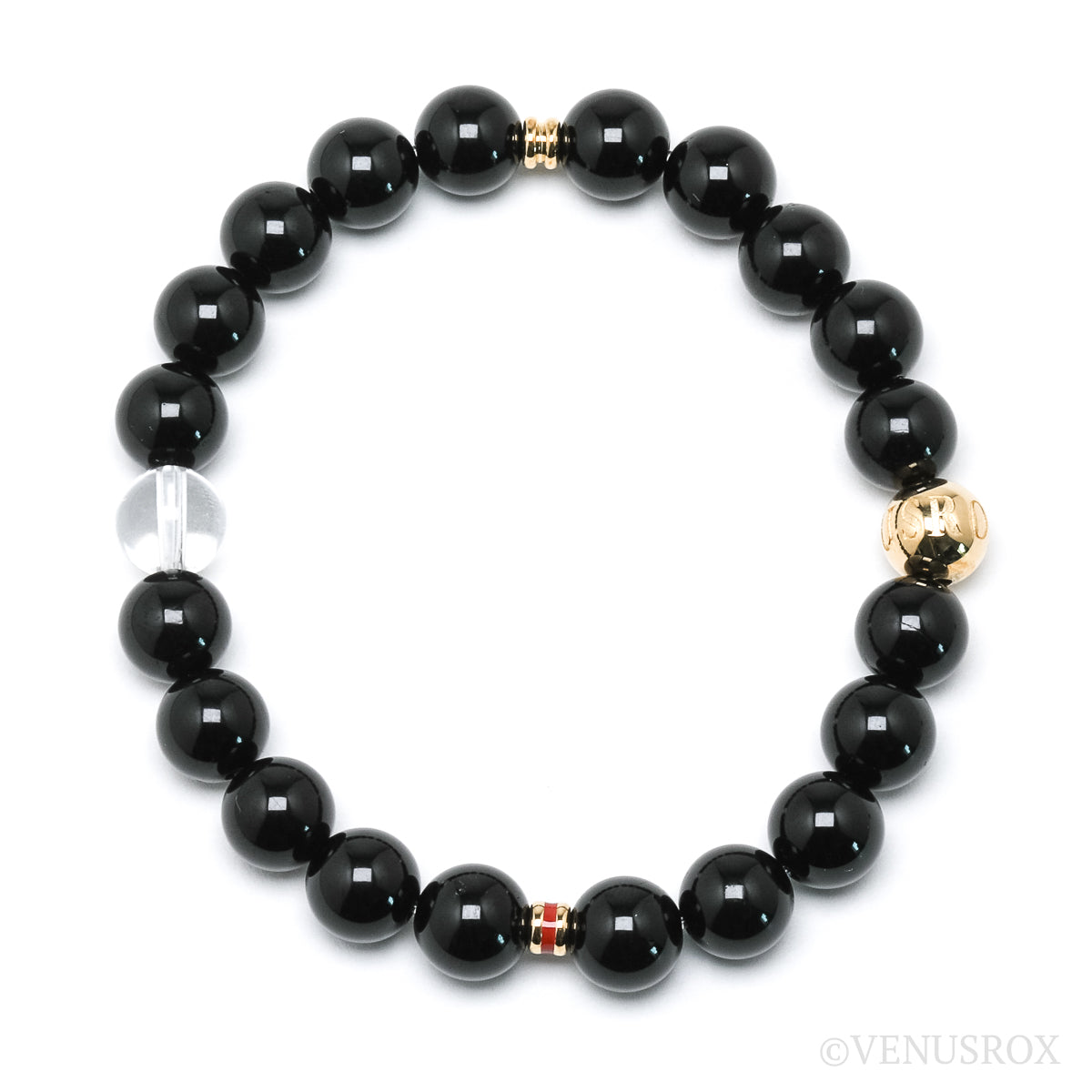 Black Tourmaline Bracelet from Brazil | Venusrox