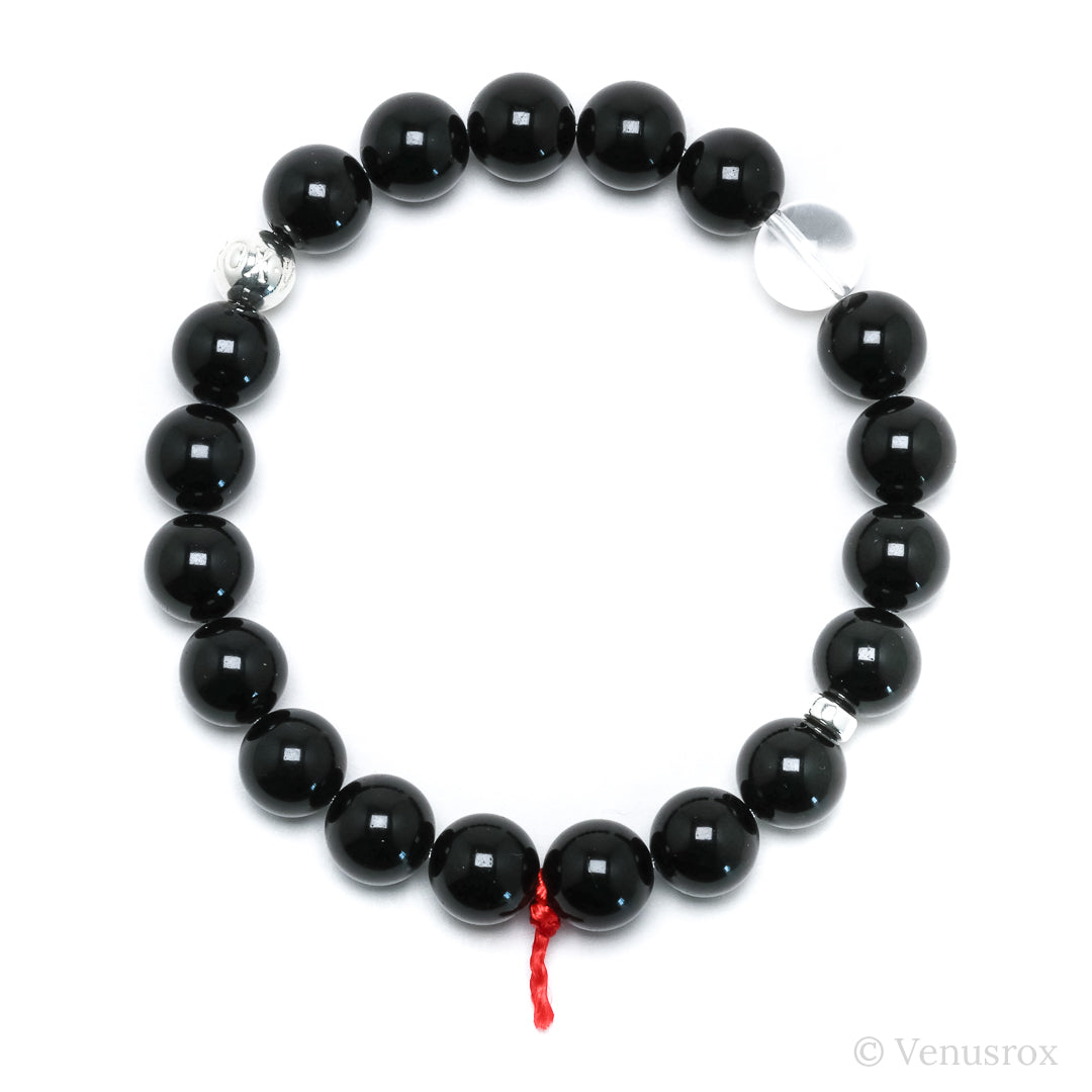 Black Tourmaline Bracelet from Brazil | Venusrox