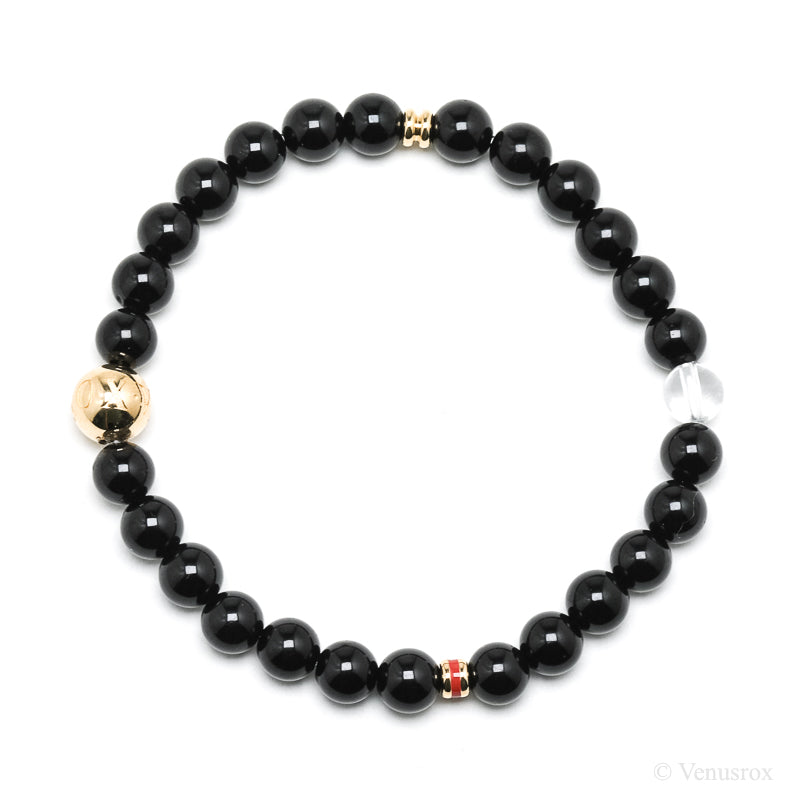 Black Tourmaline Bracelet from Brazil | Venusrox