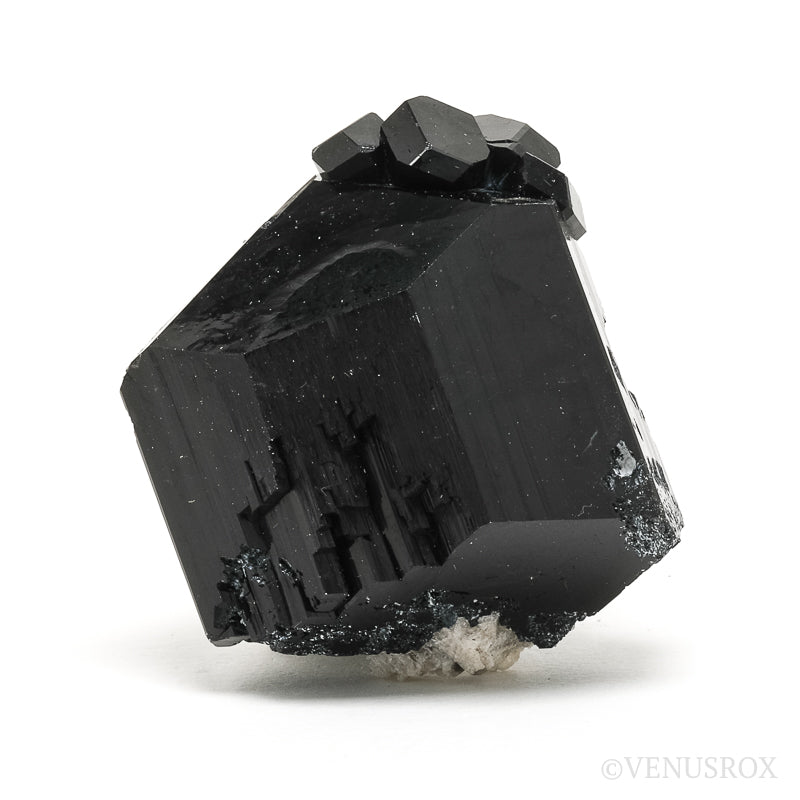 Black Tourmaline with Smoky Quartz Natural Cluster from the Erongo Mountains, Namibia | Venusrox