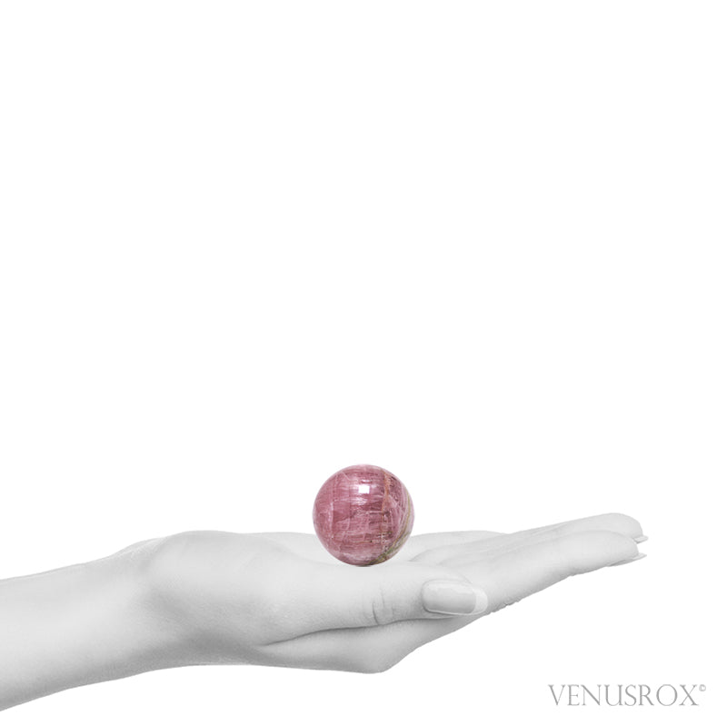 Pink Cats Eye Tourmaline Sphere from Russia | Venusrox