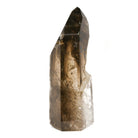 Rutilated Smoky Phantom Quartz Part Polished/Part Natural Point from Brazil | Venusrox