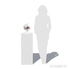 Amethyst Natural 'Flower' from Ametista do Sul, Alto Uruguai region, Rio Grande do Sul, Brazil, mounted on a bespoke stand | Venusrox