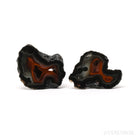 Red Fox Agate Polished/Natural Nodule Pair from Valle de las Plumas, Las Plumas, Mártires Department, Chubut Province, Argentina | Venusrox