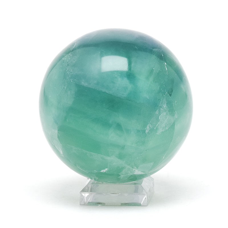 Fluorite Polished Sphere from Mexico | Venusrox