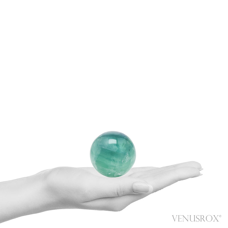 Fluorite Polished Sphere from Mexico | Venusrox