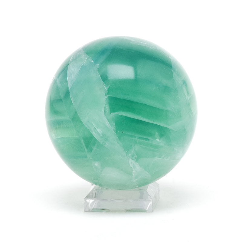 Fluorite Polished Sphere from Mexico | Venusrox