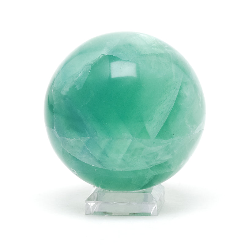 Fluorite Polished Sphere from Mexico | Venusrox