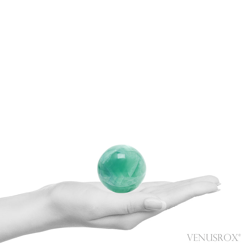 Fluorite Polished Sphere from Mexico | Venusrox