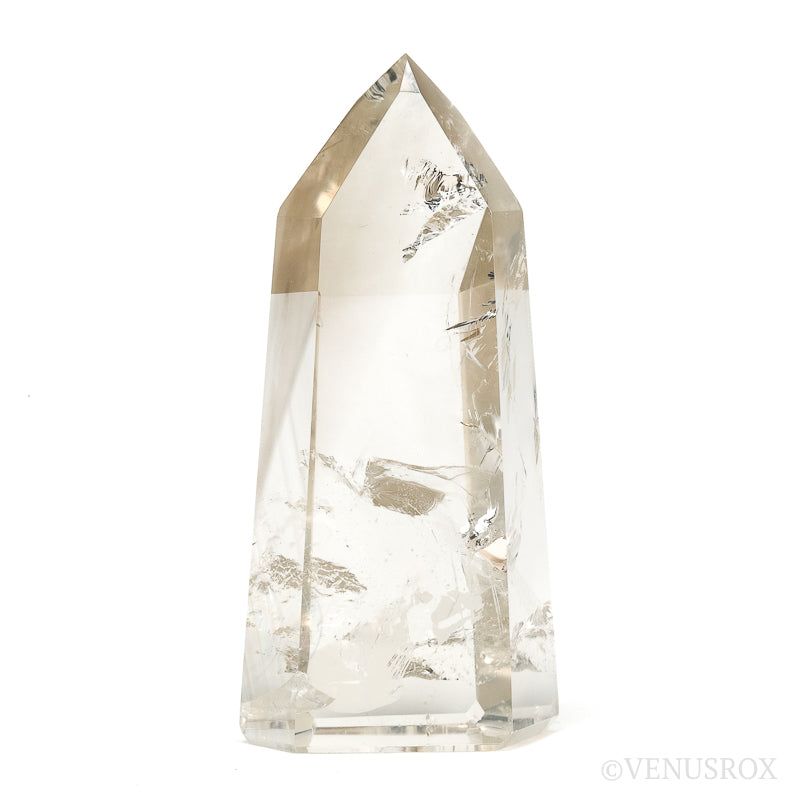 Smoky Lemurian Quartz Polished Point from Brazil | Venusrox