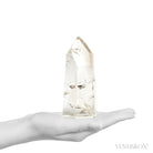 Smoky Lemurian Quartz Polished Point from Brazil | Venusrox