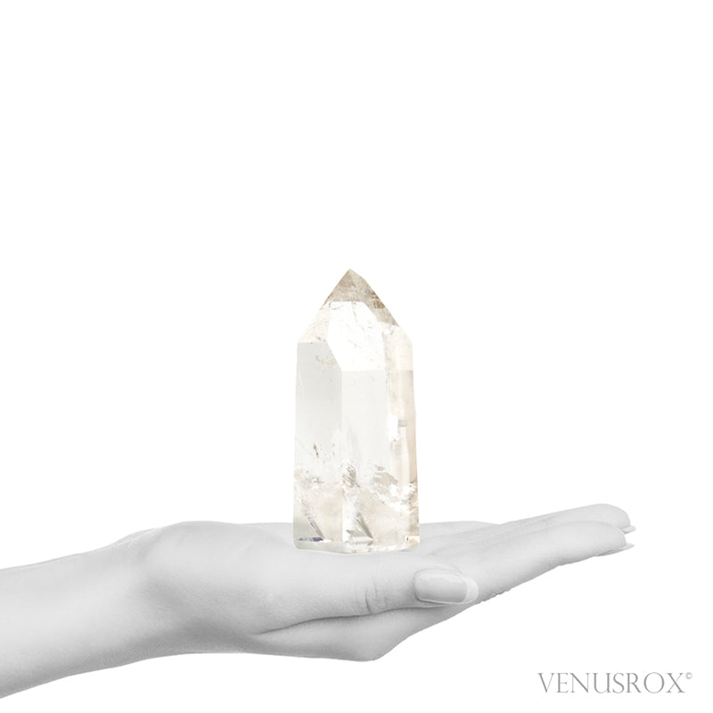 Smoky Lemurian Quartz Polished Point from Brazil | Venusrox
