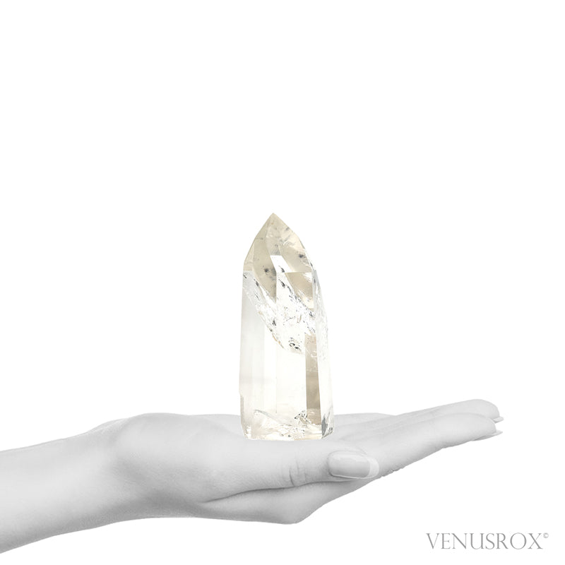 Smoky Lemurian Quartz Polished Point from Brazil | Venusrox
