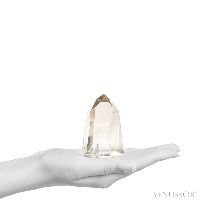 Smoky Lemurian Quartz Polished Point from Brazil | Venusrox