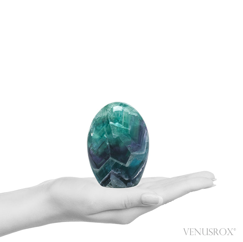 Fluorite Polished Freeform from Mexico | Venusrox