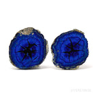 Azurite Part Polished/Part Natural Crystal from the Rubtsovsky Mine, Altaiskiy Krai, Russia | Venusrox