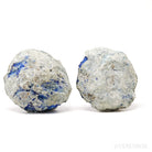 Azurite Part Polished/Part Natural Crystal from the Rubtsovsky Mine, Altaiskiy Krai, Russia | Venusrox