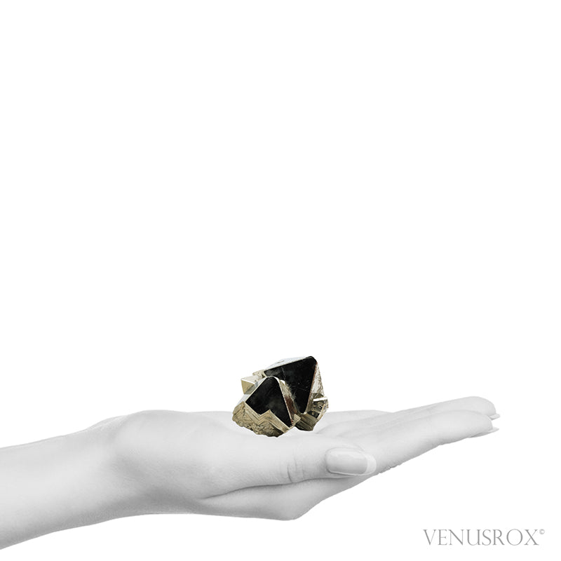 Pyrite Natural Cluster from the Huanzala Mine, Huallanca District, Dos de Mayo Province, Huánuco Department, Peru | Venusrox