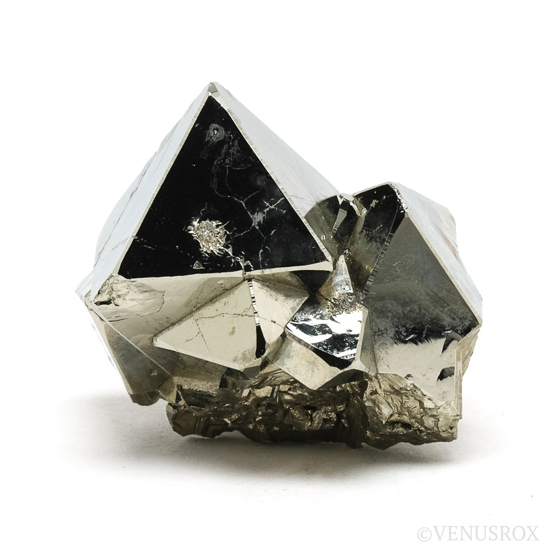 Pyrite Natural Cluster from the Huanzala Mine, Huallanca District, Dos de Mayo Province, Huánuco Department, Peru | Venusrox