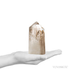 Smoky Phantom Quartz Polished Point from Madagascar | Venusrox