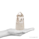 Smoky Phantom Quartz Polished Point from Madagascar | Venusrox