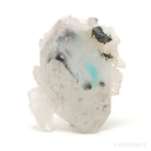 Ajoite in Clear Quartz Natural Cluster from Musina, Musina Local Municipality, Vhembe District Municipality, Limpopo, South Africa | Venusrox