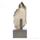 Naturally coloured Citrine 'Cathedral' Natural Point from Brazil mounted on a bespoke stand | Venusrox