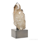 Naturally coloured Citrine 'Cathedral' Natural Point from Brazil mounted on a bespoke stand | Venusrox