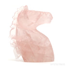 Rose Quartz Polished Horse Head from Brazil | Venusrox