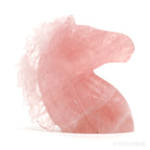 Rose Quartz Polished Horse Head from Brazil | Venusrox