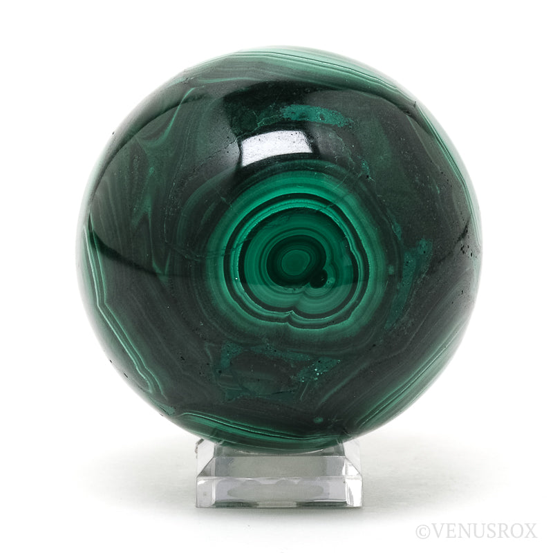 Malachite Sphere from the Democratic Republic of Congo | Venusrox